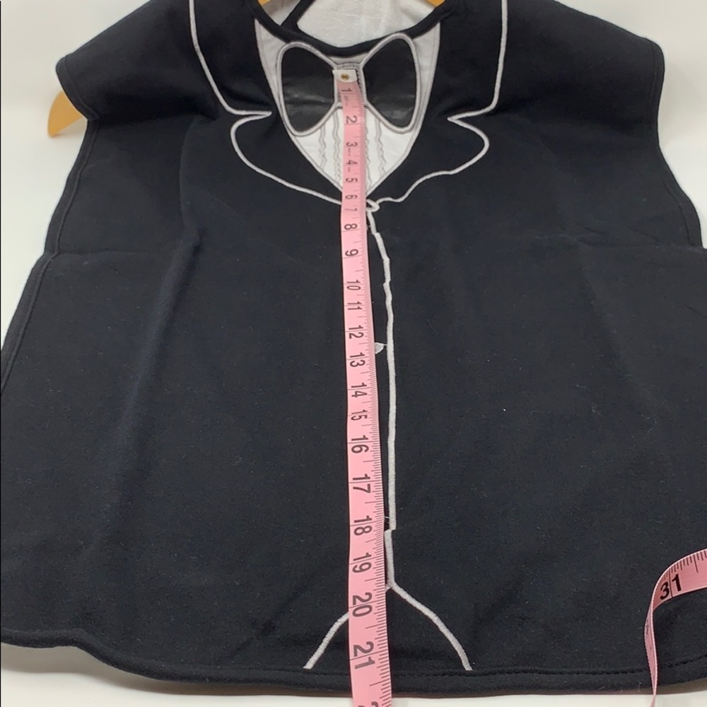 Frenchie Mini Couture Tuxedo Adult Bib NWT - Picture 8 of 8